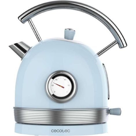 Cecotec – Bouilloire électrique 1,8L 2200W – Mesureur de température intégré – Base rotative 360° – Indicateur lumineux – Système de sécurité automatique (1/5)