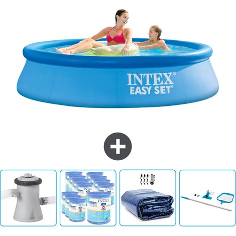 Intex Piscina Easy Set Redonda - 244x61 cm - 7-piezas SCB90 (1/5)