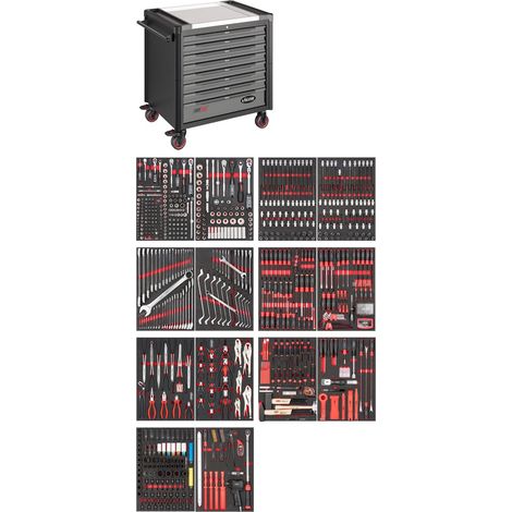 VIGOR Werkstattwagen VIGOR 1000 XD V4481-XD/775 775 teilig (1/5)