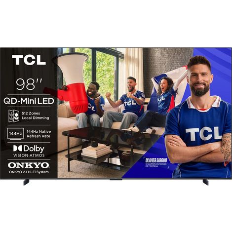 TCL QD-Mini LED 98P89L 98 pouces 4K Smart TV Google TV 144Hz Dolby Vision