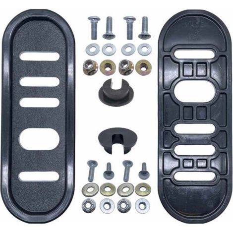 Patins de rechange pour souffleuse à neige MTD 490-241-0010 (lot de 2) (1/4)