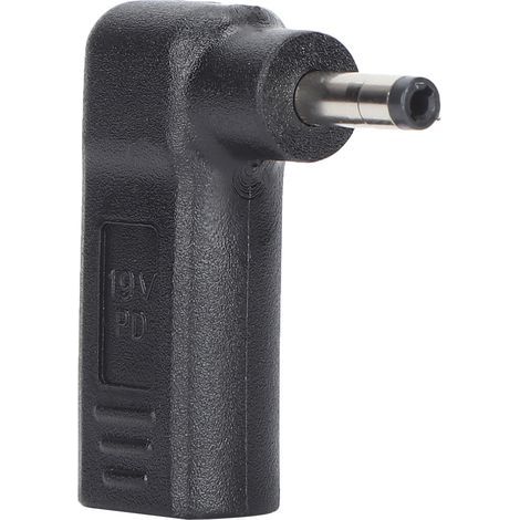 Adaptateur coudé Type C femelle vers mâle à embout fin PD pour le chargement et le transfert de données (1/5)