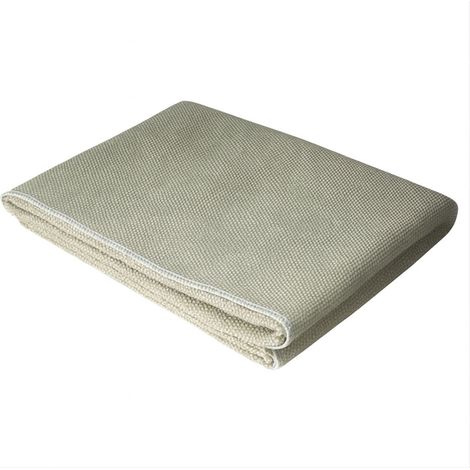 Bâche de soudure anti-chaleur 550 °C - Fibre de verre 2x1 m - Couverture de soudage M0 certifiée (1/5)