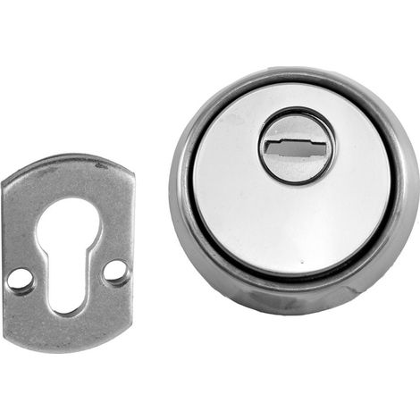 ESCUDO CILINDRO 63MM SEGURIDAD MICEL ZAMAK NIQ/SAT ES1 97942