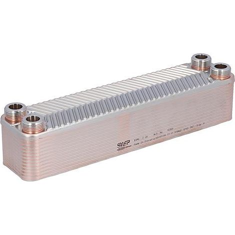 èchangeur de chaleur à plaques 50 plaques, 70 KW convient à EasyFlow Fresh 2 (1/5)
