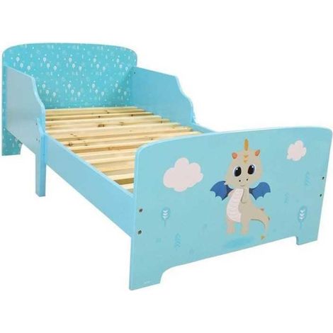 Fun House LEON DER DRACHE Kinderbett blau 140x70 cm (1/2)