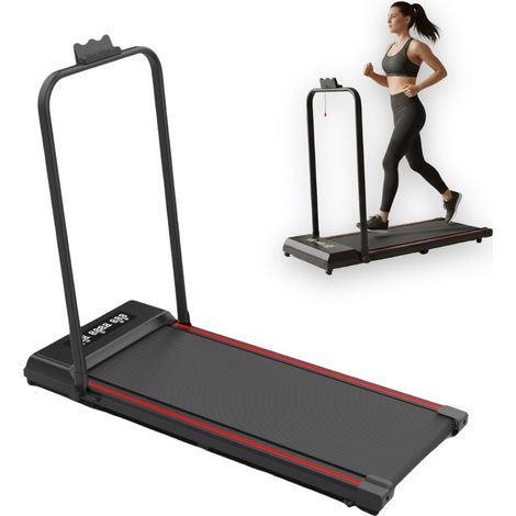 Cinta de correr eléctrica plegable para cama con mando a distancia, de 1 a 12 km/h, hasta 120 kg. (1/5)