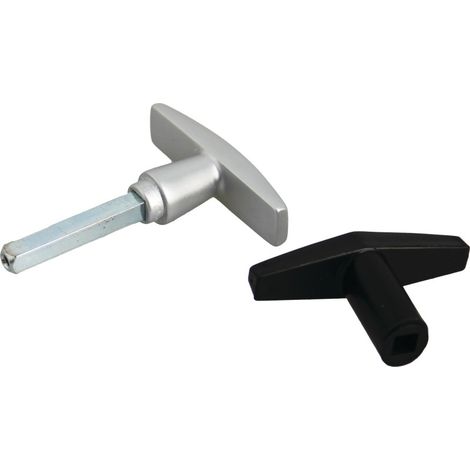 WSS Manilla de puerta aluminio plata oliva negra ergonómica