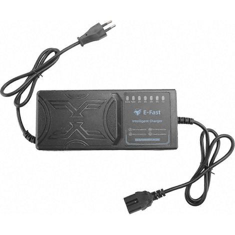 48V 20AH Electric Vehicle Charger with 7 Light Display Power Display and Current Leakage Protection Full Pulse EU Plug (1/5)