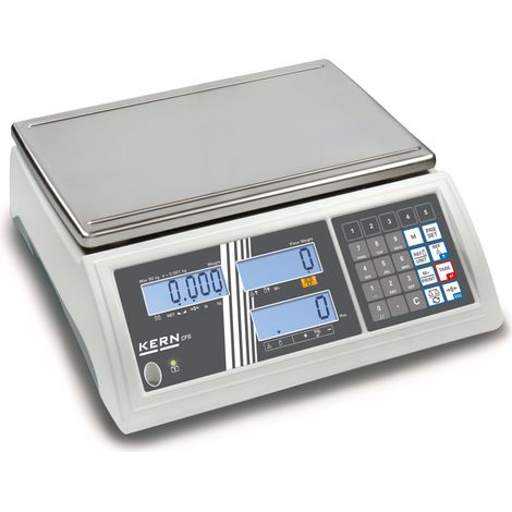 Kern Zählwaage CFS 50K-3+C kalibriert, Wägebereich 50 kg, Ablesbarkeit 1 g (1/3)