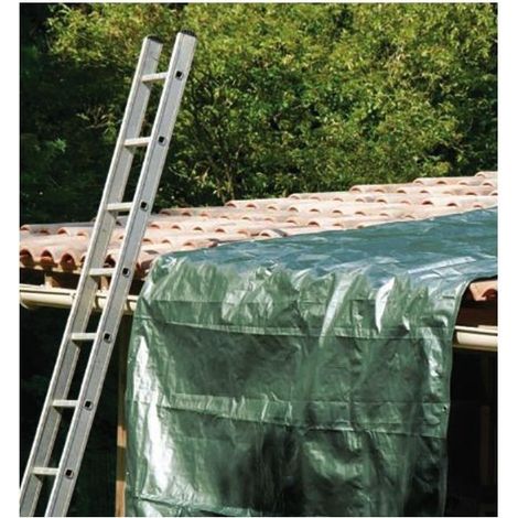 Professioneller Schwerer Planen 240 g/m² - 8 x 12 m