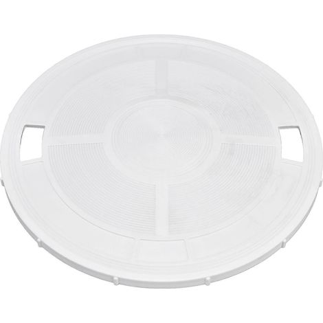 Adapté à une utilisation avec les écumeurs de piscine, fabriqué en plastique durable, stable et fiable, pratique et facile à utiliser, et couvercles de filtre faciles à remplacer. (1/5)