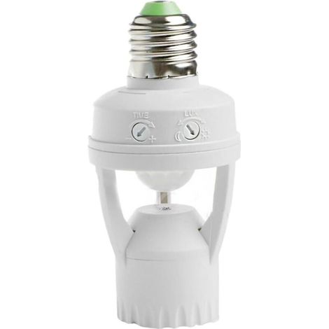Porte- de l'ampoule E27 EU Lampe Led de Mouvement Infrarouge AC110V 220v (1/5)