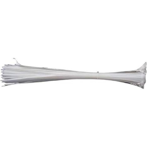 Bridas para cables，Paquete de 200，4,6 x 300 mm，Correas de sujeción，Bridas de nailon para cables，Adecuadas para organizar artículos (1/5)