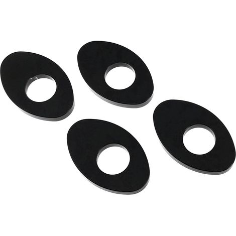 1 Set Plaques adaptatrices Aluminium CNC Noir Pour clignotants KTM Husqvarna Duke Adventure