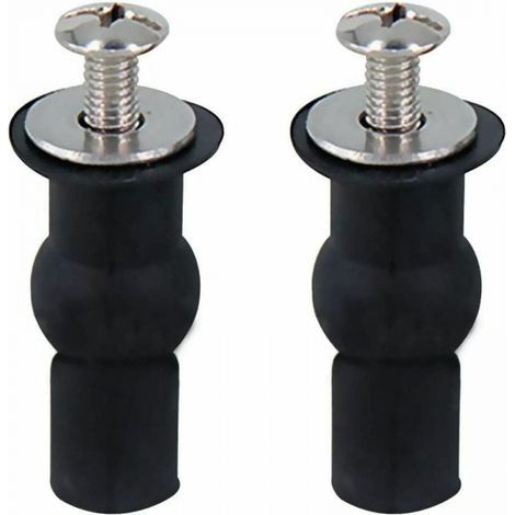 Stück Befestigungsteile für Toilettensitze, Befestigungsteile für klappbare Toilettensitze, passend für alle Toiletten (18 mm) (1/3)