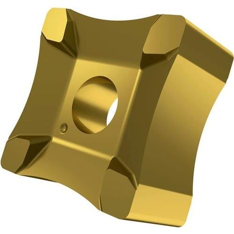 Inserto de corte para desbaste ISO SNMX 15-R20:6640 Radio 20mm Recubierto MT-CVD Oro (1/2)