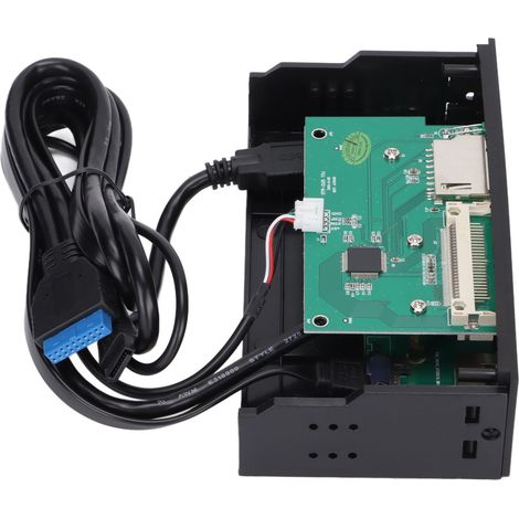 Plug-and-Play-USB-3.0-Kartenleser mit Kontrollleuchte und einer maximalen Übertragungsgeschwindigkeit von 3 Gbit/s. USB-3.0-Erweiterungsstation. (1/5)