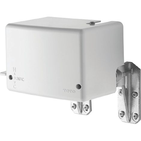 Unité de contrôle COMMERCIAL eau chaude pour robinetterie automatique chrome / blanc TOTO