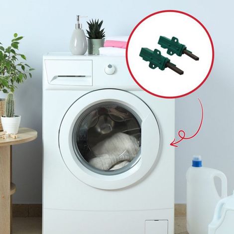 Balais Charbon Moteur Machine à Laver NEUFU Pour Zanussi Electrolux AEG 4006020152 - Lot de 2 (1/4)