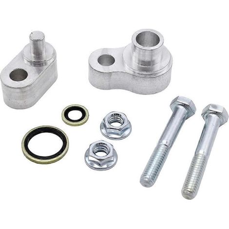 Voici une proposition de titre produit en français (moins de 190 caractères) :\n\nBouchons d'extrémité en aluminium pour ligne de climatisation, obturateurs durables, blocage de conduite AC, pièce de (1/4)
