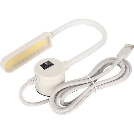 Lampe LED pour machine à coudre, pièces détachées, USB, économie d'énergie, aimant puissant, 6 W, usage domestique
