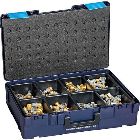 Banyo – Raccords de robinetterie – Box de 80 pièces – Diamètre 20 mm – Filetage mâle et femelle DN 15 – Pour installations sanitaires (1/2)