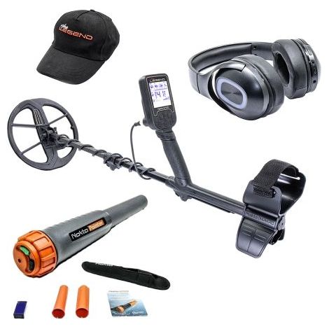 Nokta Makro metal detector multifrequenza THE LEGEND WHP + Pointer (Expert Pack)