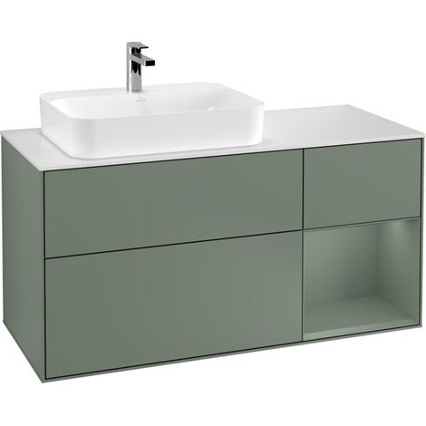 Villeroy & Boch F401GMGM Meuble sous-lavabo Finion F40 (1/2)