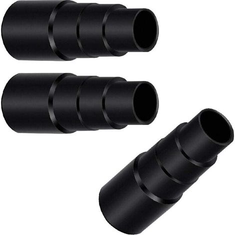 Adaptateur de tuyau d'aspiration de poussière 3 pièces, adaptateur de tuyau d'aspiration universel pour tuyau d'aspiration de poussière, adaptateur de tuyau d'extraction de poussière pour scie circula (1/4)