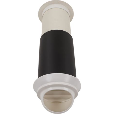 Sortie d'air murale pour hotte aspirante 110 mm (perforée à 125 mm)