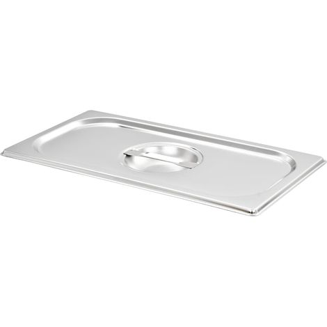 Couvercles de plateau 4 pcs GN 1/3 Acier inoxydable (1/5)