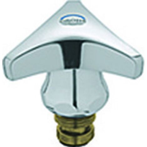 GROHE Parte superior 45969 con manija Trecorn Marcado rojo 1/2\" cromo, 45969000