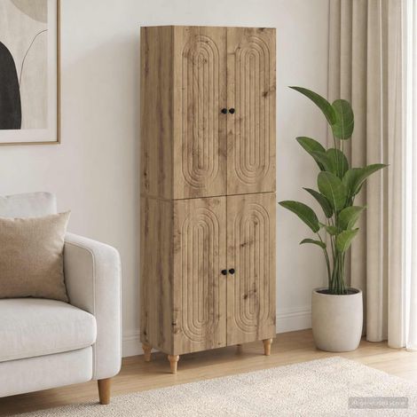 vidaXL Schrankset 2 Stk. Holzwerkstoff (1/5)