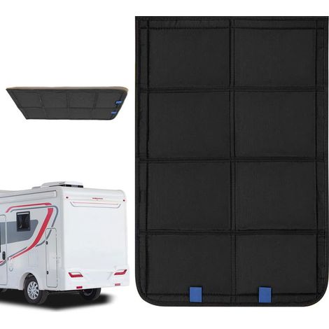 Protection solaire magnétique pour fenêtre de toit de caravane - Oxford - Sac de rangement pliable - Protection UV - Occultant - Isolation - Universel - Portable - Pour camping-car, camping-car (1/5)