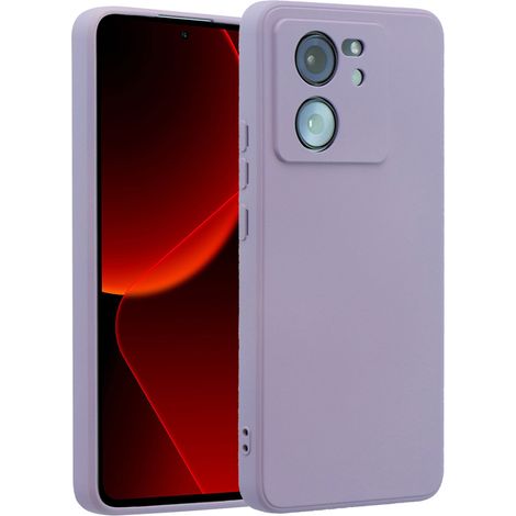 Funda para Xiaomi 13T / 13T Pro, silicona ligera, color morado. (1/5)
