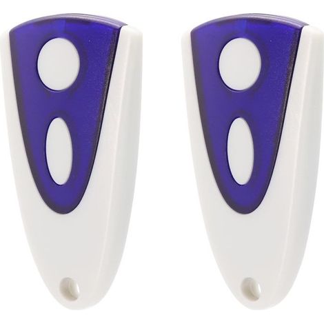 Soavoa Télécommande Garage Novoferm 433MHz 2 Canaux Lot de 2 Pièces Rechange Compatibles Novotron Facile à Programmer (1/5)