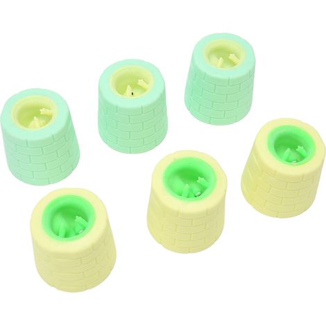 Lot de 6 Jouets Anti-Stress Animaux Souples Élastiques TPR Portable Squishy pour Famille Bureau Voyage (1/5)