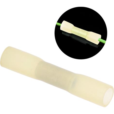 Lot de 50 borniers intermédiaires étanches thermorétractables série BHT, borniers pressés à froid, connecteurs, gaine thermorétractable BHT5.5 (1/5)