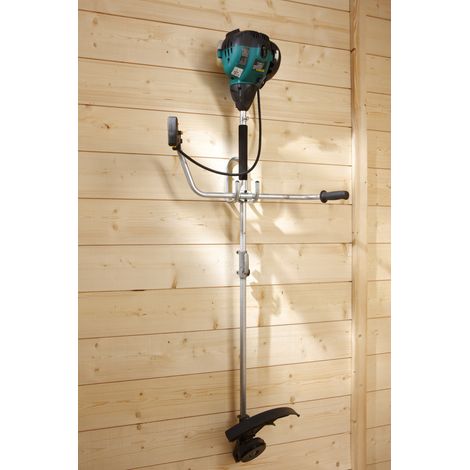 Mottez – Crochet de rangement double longueur 150mm – Charge 100kg – Fixation murale – Pour bois dur et béton armé