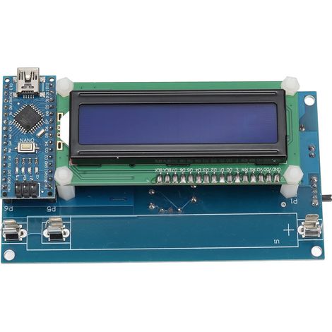 Module de kit de Compteur Geiger, kit de pièces de Compteur Geiger DIY 380v - 550v LCD Display, avec Tube GM, Alarme Acousto - Optique intégrée pour la détection du rayonnement nuc (1/5)