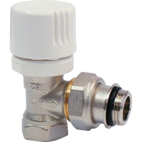 Robinet thermostatisable corps équerre Femelle 3/8" (12/17) - Somatherm