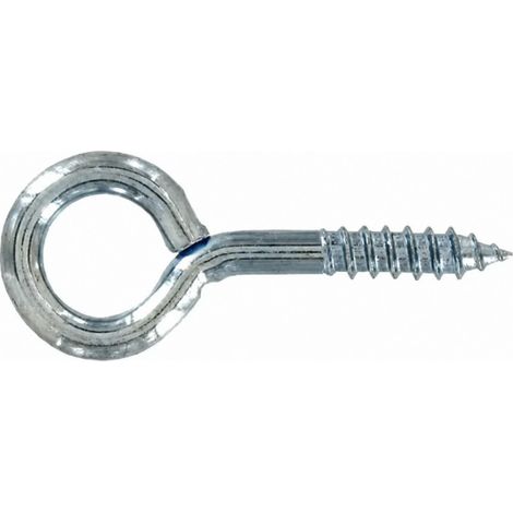 Piton mit Schrauben aus verzinktem Stahl D.2.5x10mm, 16 Stück.