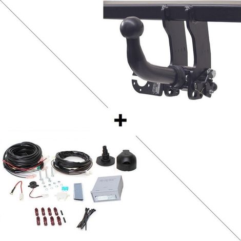 Attelage Toyota Yaris (08/14-01/20) RDSOH + faisceau universel 7 broches + boitier électronique