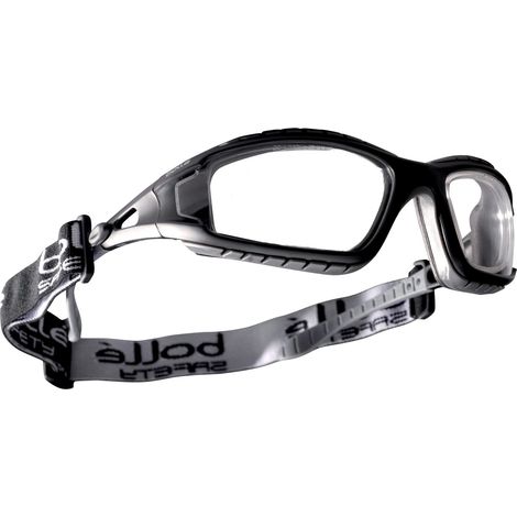 Bollé Safety – Lunettes de protection incolores TRACKER – Norme EPI – Traitement anti-buée PLATINUM – Résistance impact 120m/s – Usage intérieur