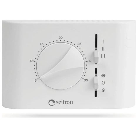 Termostato universale fancoil estate/inverno mod. diamond SEITRON