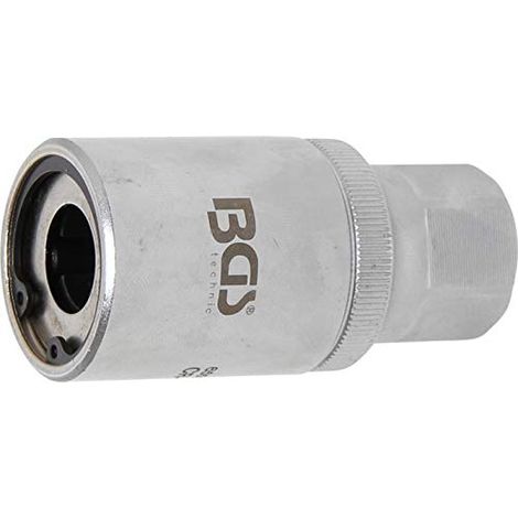Extractor de tornillos BGS Technic 65515-16 acabado cromo 24 mm hexagonal