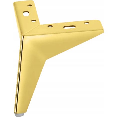 Piedino per divano letto color oro H stella resistente SL027 Piedino per divano letto color oro H100 stella resistente SL027 (1/5)