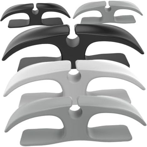 Organisateur de Câble Autocollant pour Appareils Cuisine 5 Pièces Colle Flexible Protéger et Ranger Les Cordons Efficacement - (1/5)