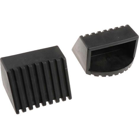2 pezzi Tappo terminale per tubo Manicotto per attrezzatura da esercizio Robusto Facile da installare Antiscivolo (1/5)